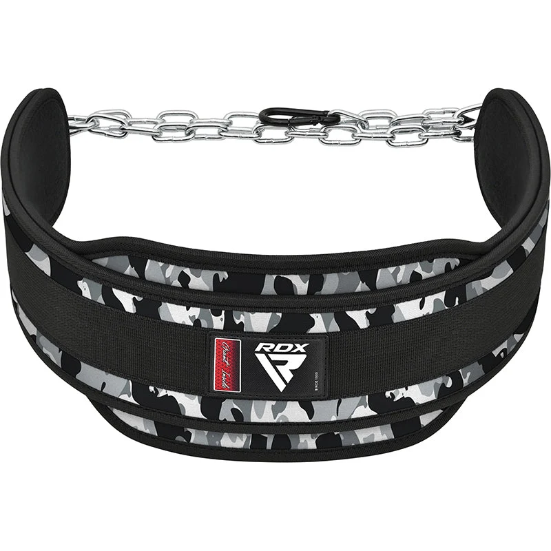 RDX T7 Krafttraining Dip Gürtel Mit Kette