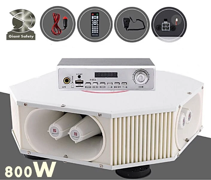 Verstärkungssystem und Sirene URBAN 800W