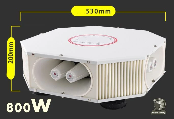 Verstärkungssystem und Sirene URBAN 800W