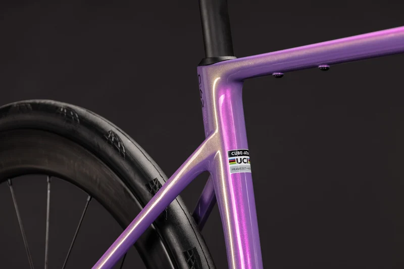 Cube Attain C:62 SLT Rennrad Diamant 28" cosmicpurple´n´black