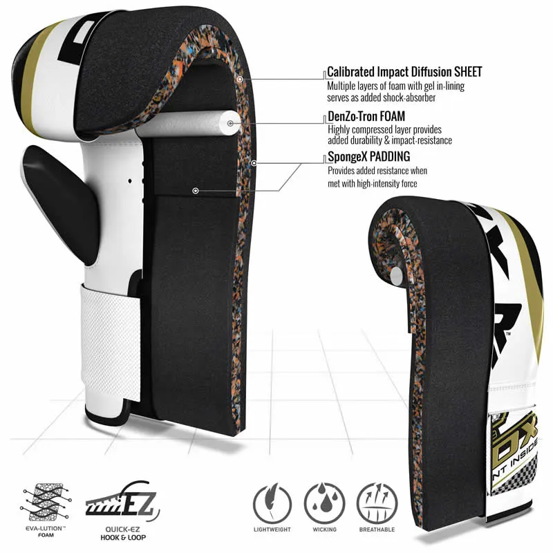 RDX GL Goldene Boxhandschuhe
