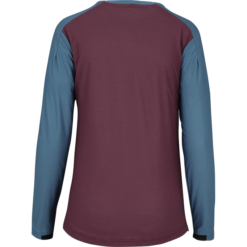 Women's Flow XTG Long Sleeve Henley raisin-marine