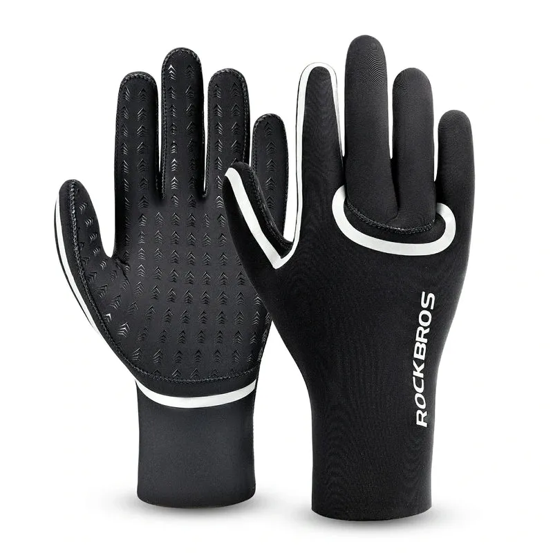 Fahrradhandschuhe Winter, Wasserdicht und Winddicht S365
