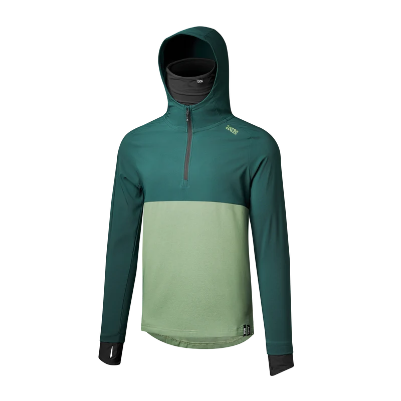 Carve 1.0 Hooded Jersey duckgreen-sage
