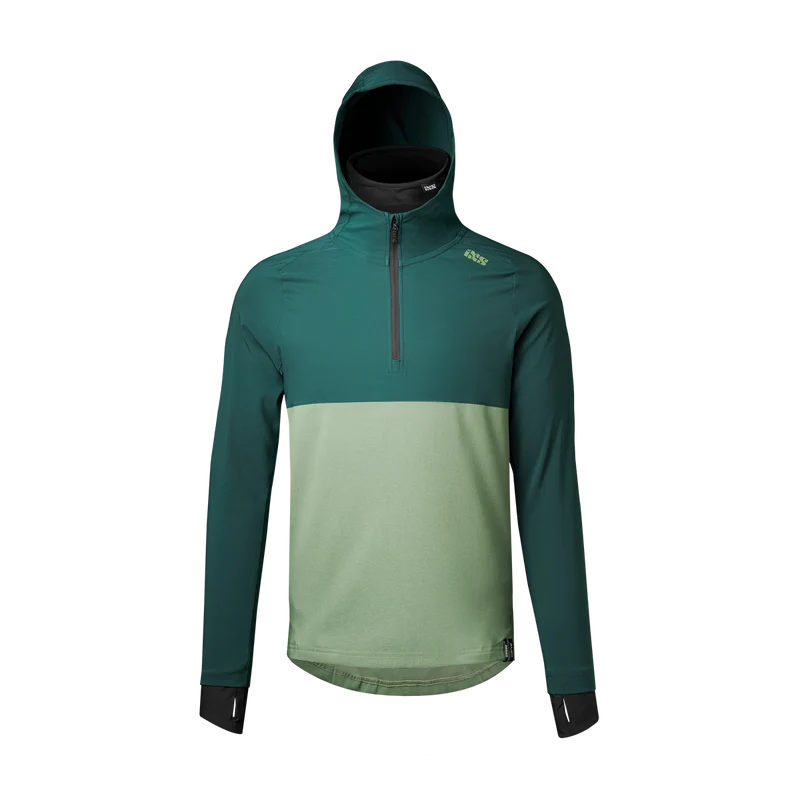 Carve 1.0 Hooded Jersey duckgreen-sage