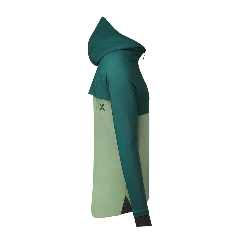 Carve 1.0 Hooded Jersey duckgreen-sage
