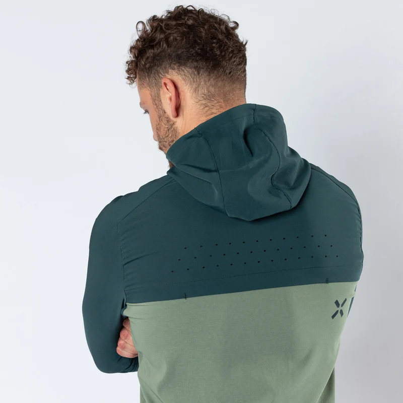 Carve 1.0 Hooded Jersey duckgreen-sage