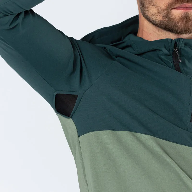 Carve 1.0 Hooded Jersey duckgreen-sage