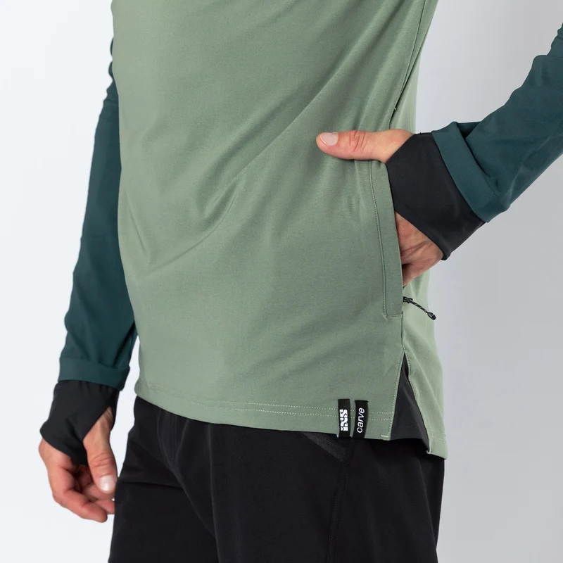 Carve 1.0 Hooded Jersey duckgreen-sage