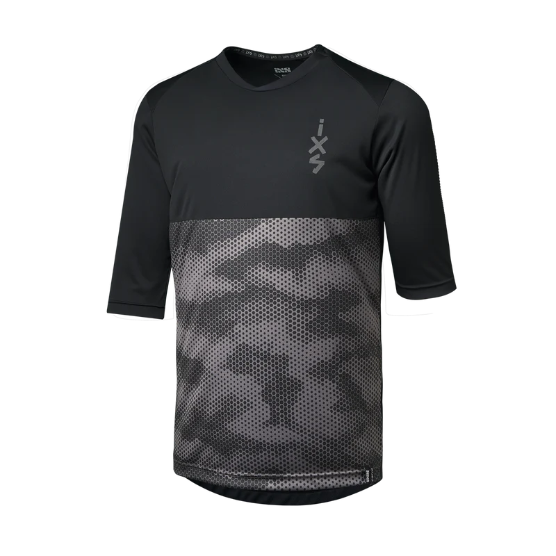 Carve 1.0 3/4 Jersey schwarz-graphit