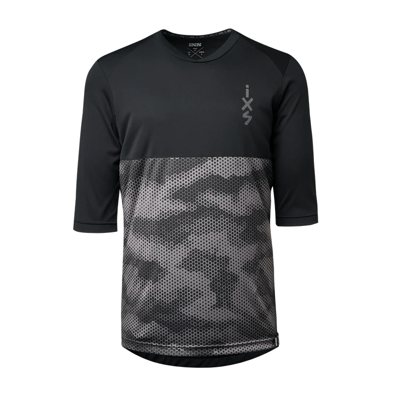 Carve 1.0 3/4 Jersey schwarz-graphit