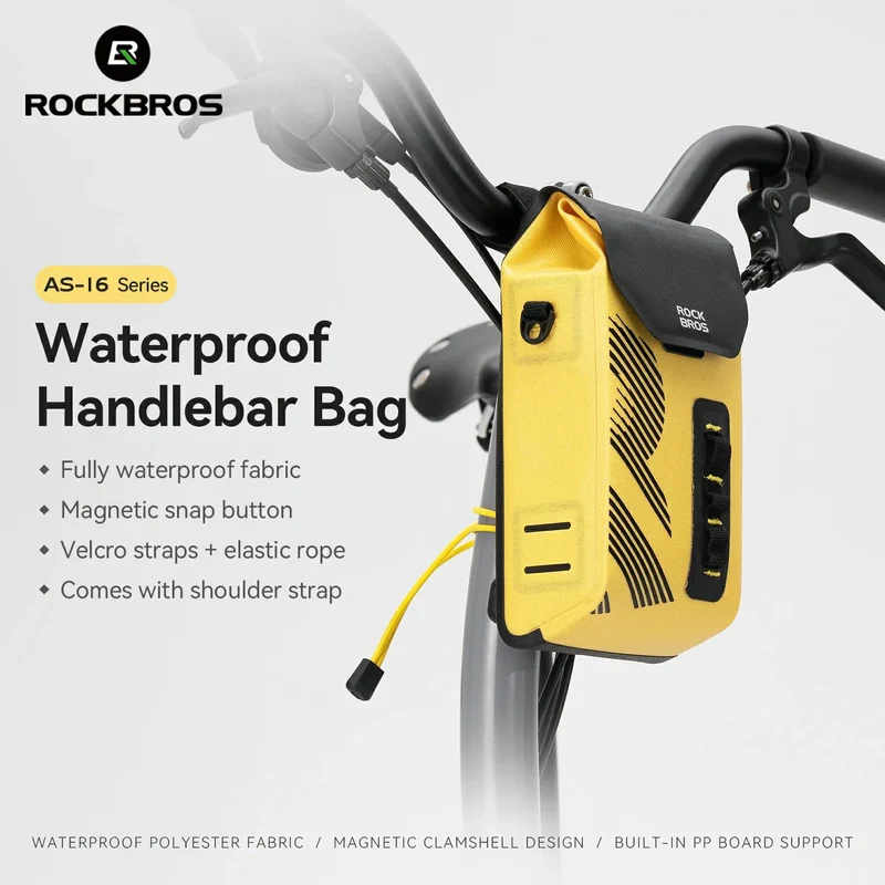 100% wasserdichte Lenkertasche 1,3L - AS-160
