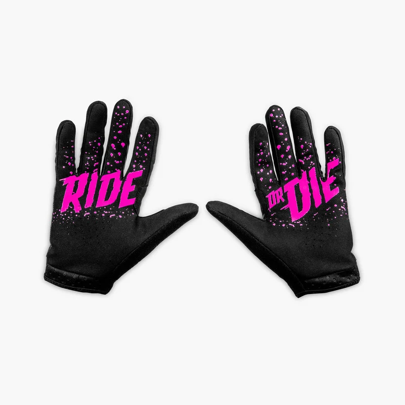 Summer Lightweight Mesh MTB Gloves - Pink