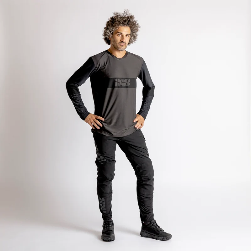 Trigger EVO Long Sleeve Jersey anthrazit-schwarz