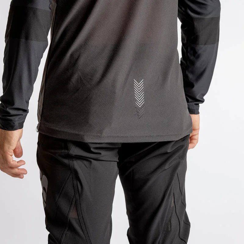Trigger EVO Long Sleeve Jersey anthrazit-schwarz