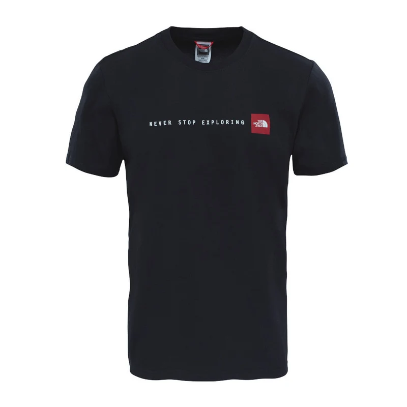 The North Face - Never Stop Exploring Herren T-shirt // Schwarz