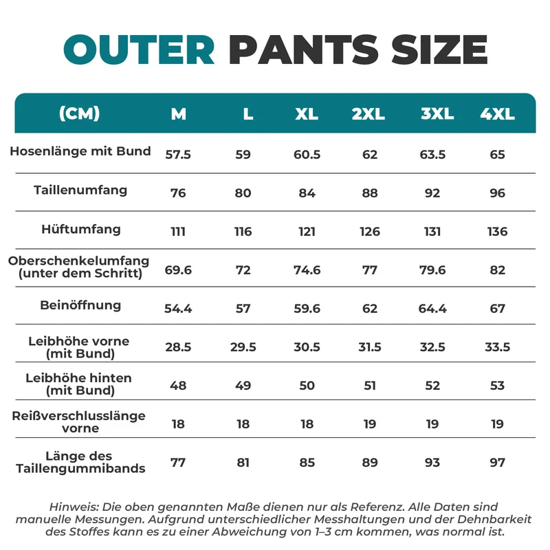 Radlerhose Herren Gepolsterte Fahrradhose mit Sitzpolster 4D