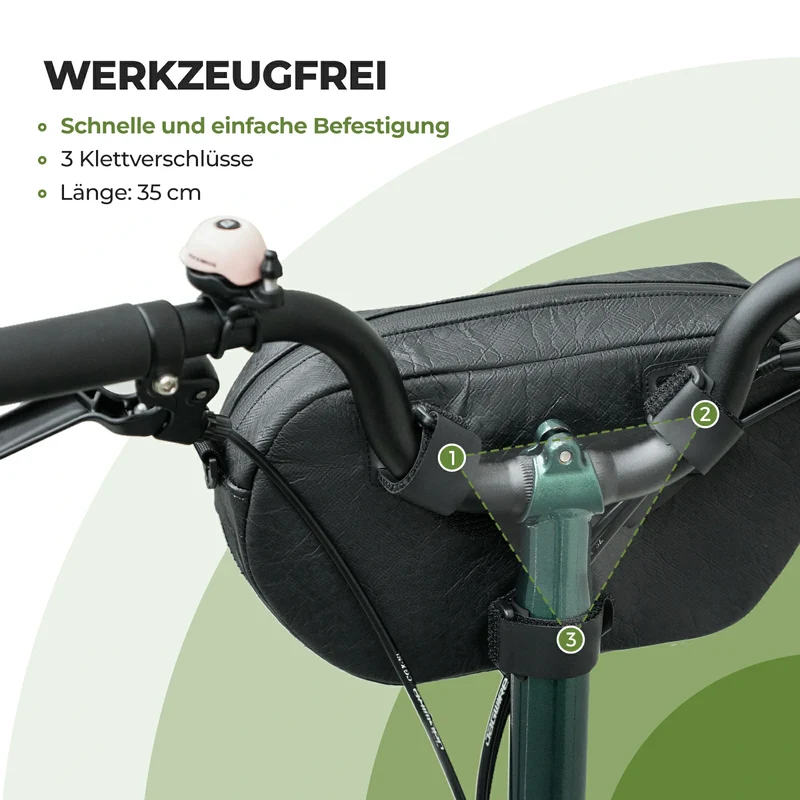 ROAD TO SKY Fahrrad-Lenkertasche 2.5L