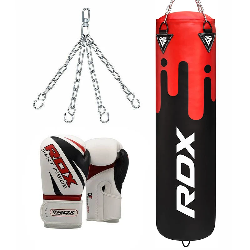 RDX F9 Boxsack und Boxhandschuhe Set