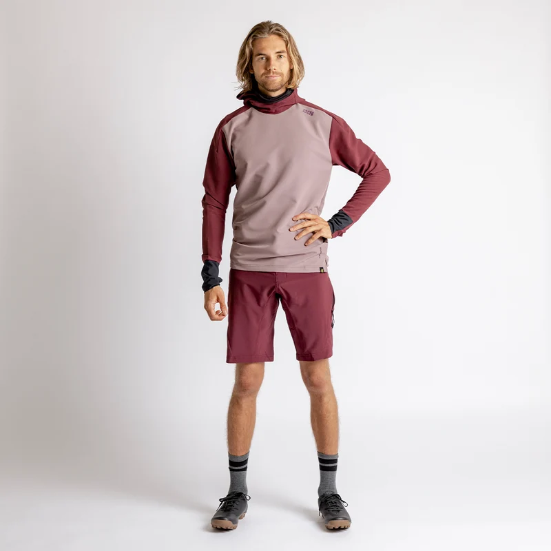 Carve Digger EVO Hooded Jersey taupe-raisin