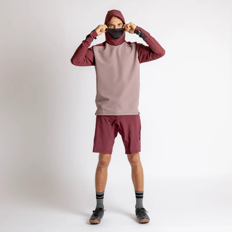 Carve Digger EVO Hooded Jersey taupe-raisin