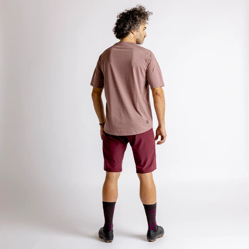 Flow Fade Tech Tee taupe