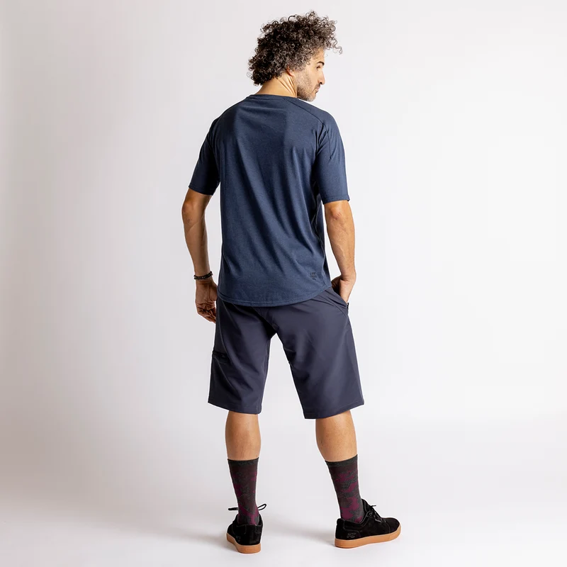 Flow Fade Tech Tee marine