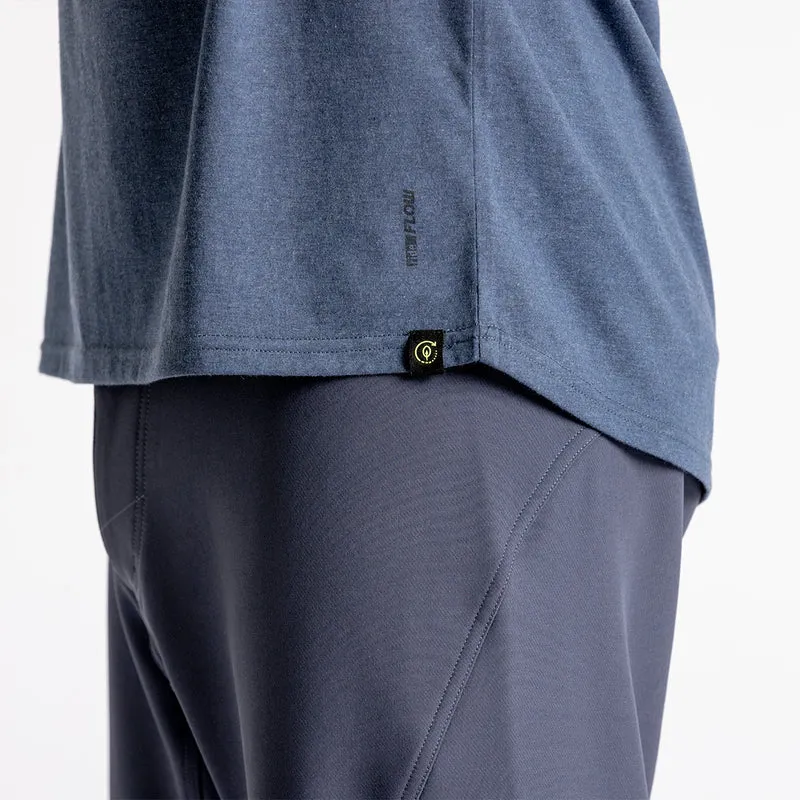 Flow Fade Tech Tee marine