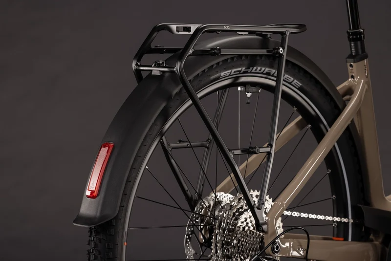Cube Nuride Hybrid Pro 800 Wh E-Trekkingbike Easy Entry 28" cappuccino´n´black