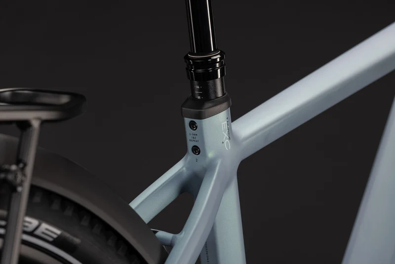 Cube Nuride Hybrid EXC 800 Wh E-Trekkingbike Diamant 28" seagrey´n´black