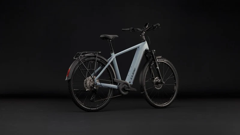 Cube Nuride Hybrid EXC 800 Wh E-Trekkingbike Diamant 28" seagrey´n´black