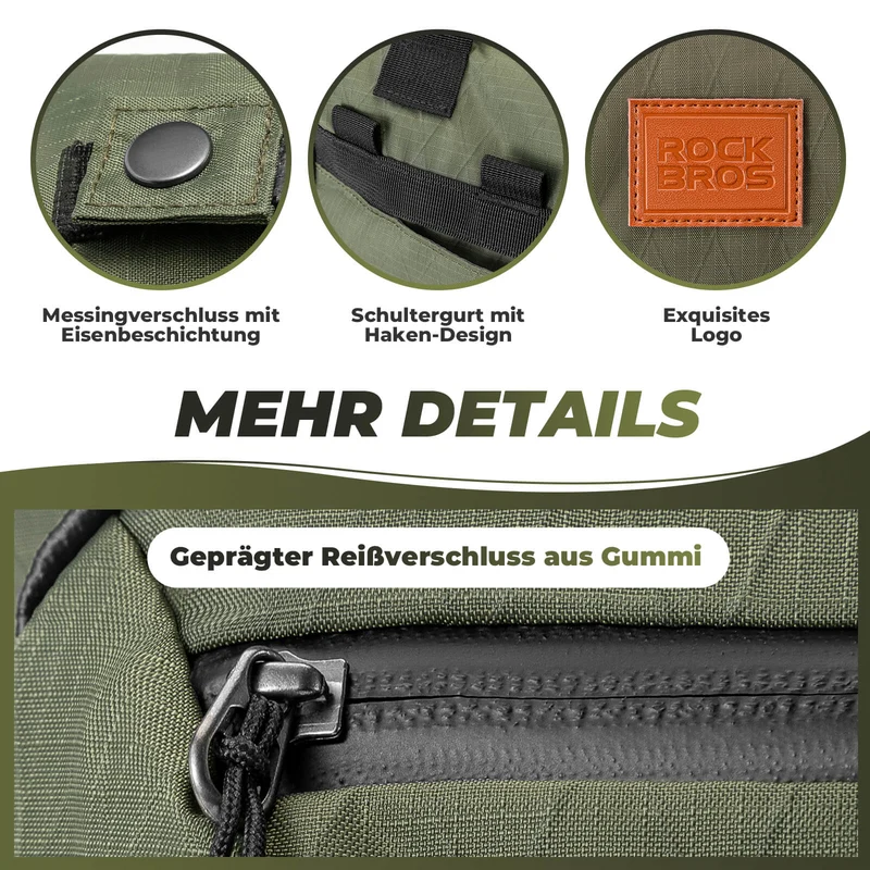 Fahrradtasche Lenkertasche für Brompton 10L+1.5L