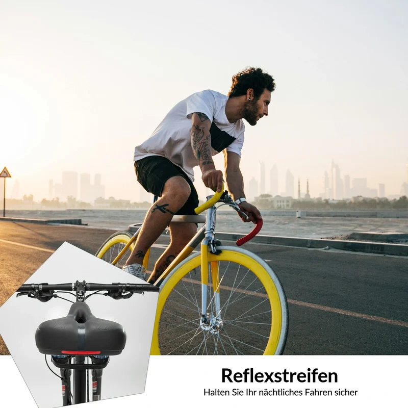Ergonomischer Fahrradsattel Weich & Atmungsaktiv