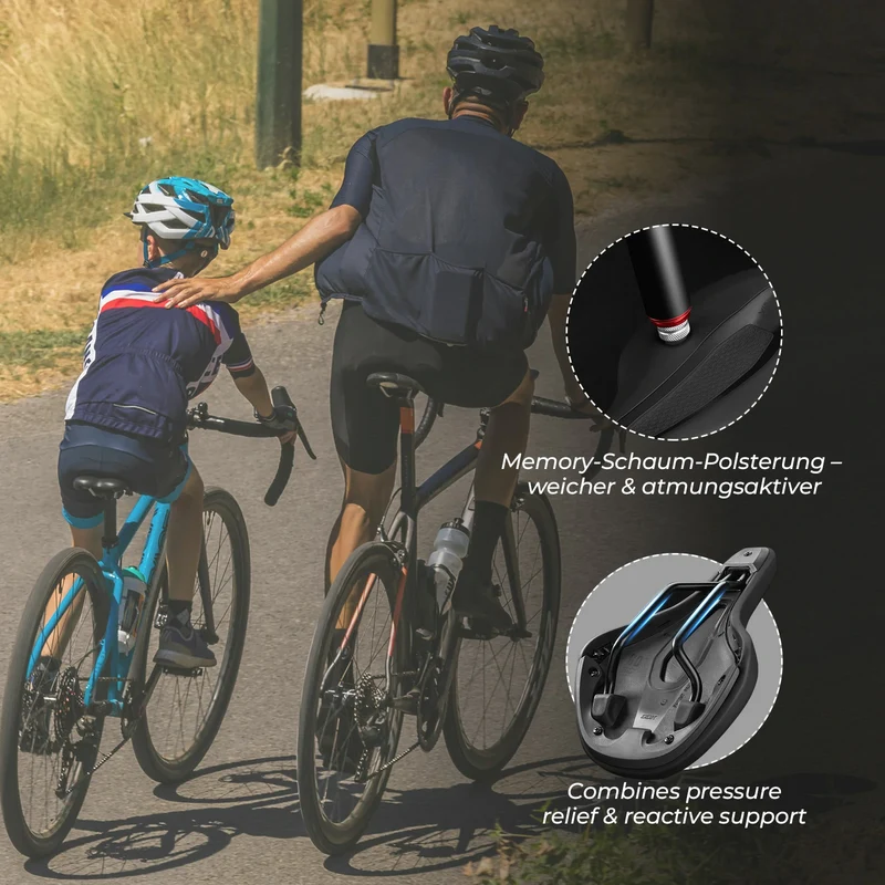 Kinder Fahrradsattel, Stoßdämpfend und Wasserdicht