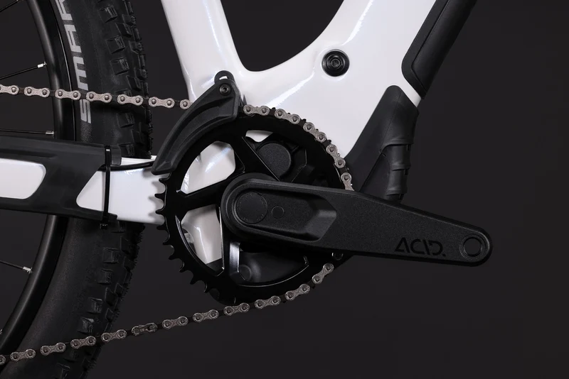 Cube Reaction Hybrid Race 800 Wh E-Bike Hardtail Trapeze snow´n´black