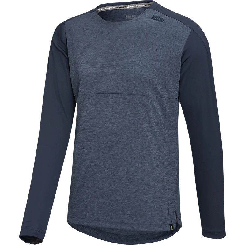 Flow X Long Sleeve Jersey storm-solid marine