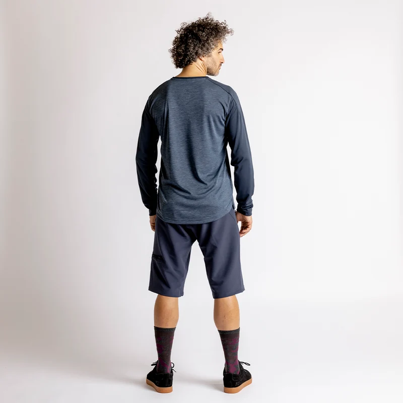 Flow X Long Sleeve Jersey storm-solid marine