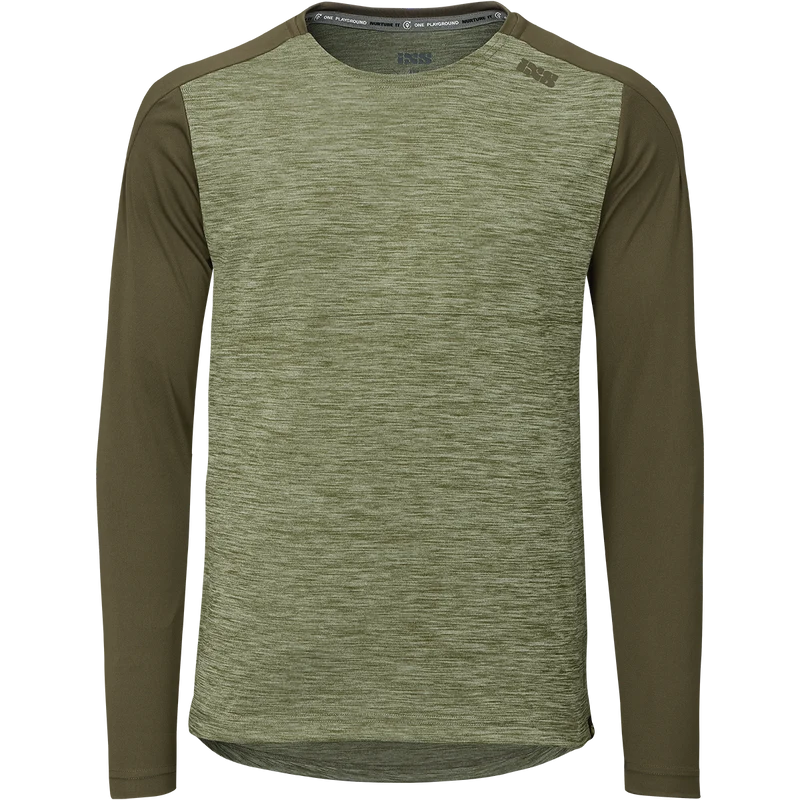 Flow X Long Sleeve Jersey olive-solid dark olive