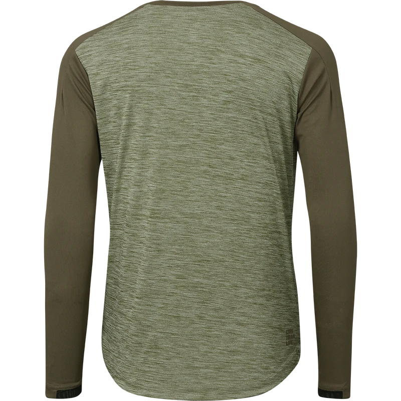 Flow X Long Sleeve Jersey olive-solid dark olive