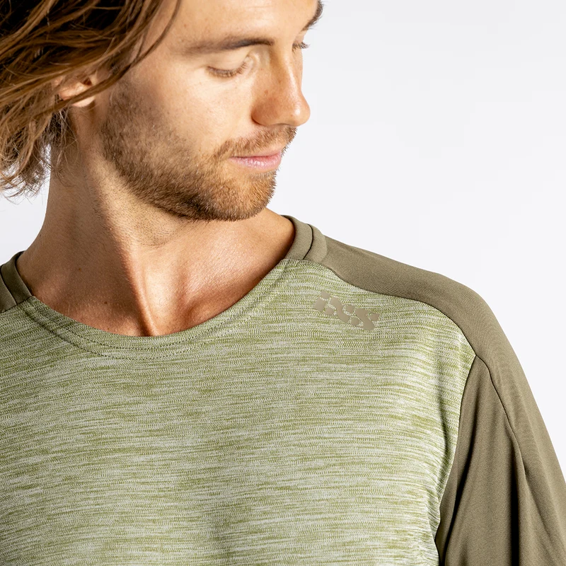 Flow X Long Sleeve Jersey olive-solid dark olive