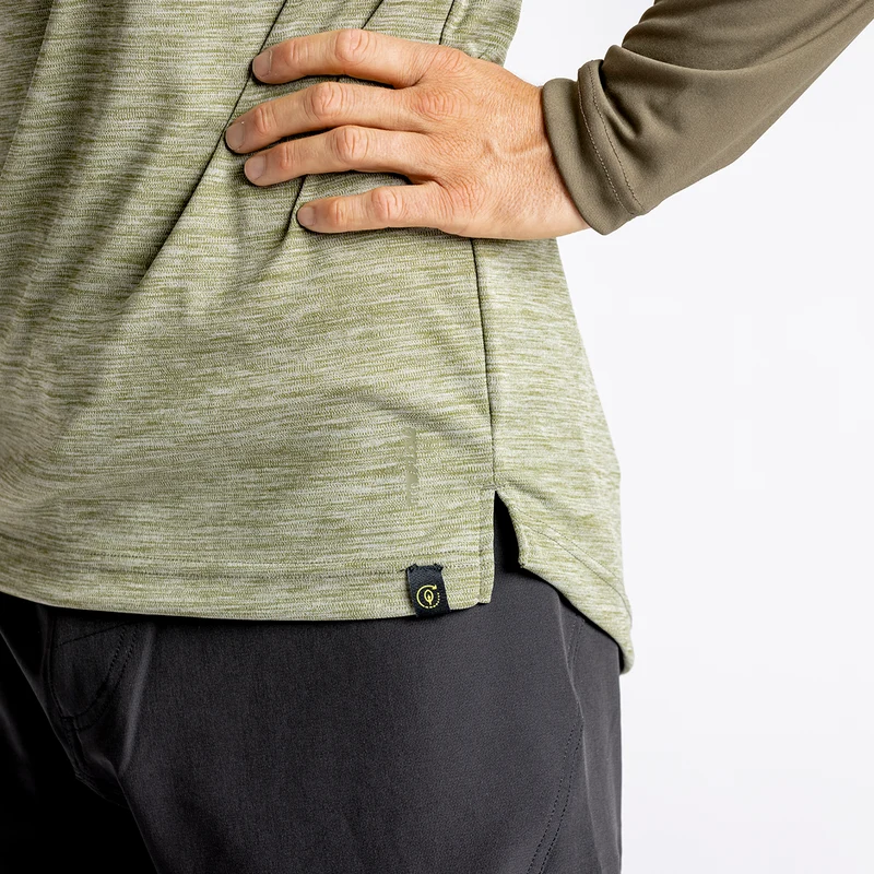 Flow X Long Sleeve Jersey olive-solid dark olive