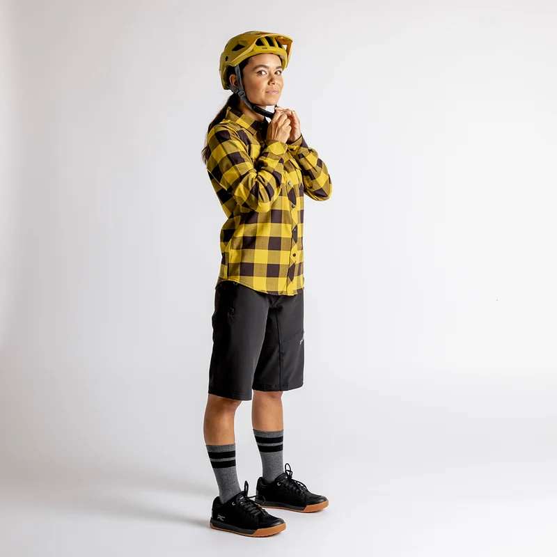 Women's Carve Digger Shirt acacia-schwarz