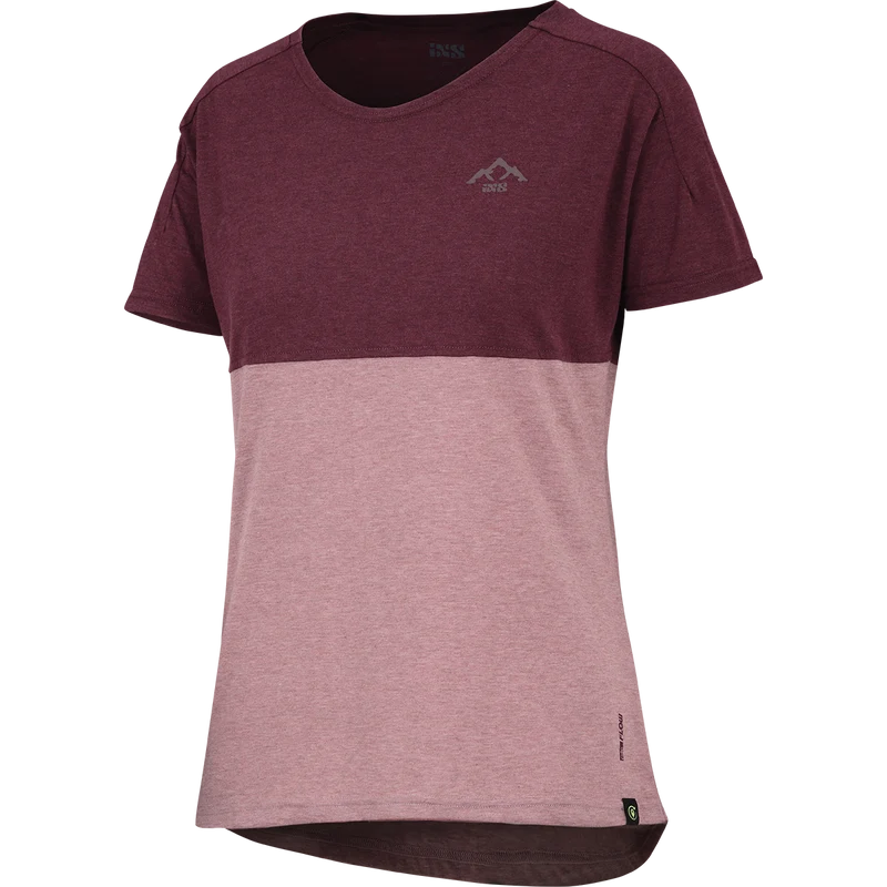 Women's Flow Mountain Tech Tee taupe-raisin