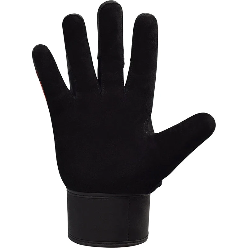 RDX F41 Vollfinger-Handschuhe mit langem Handgelenkband für schweres Gewichtheben im Fitnessstudio