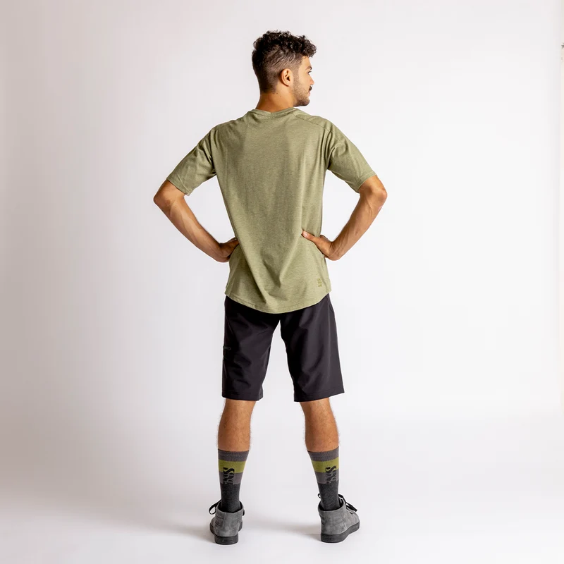 Flow Censored Tech Tee olive