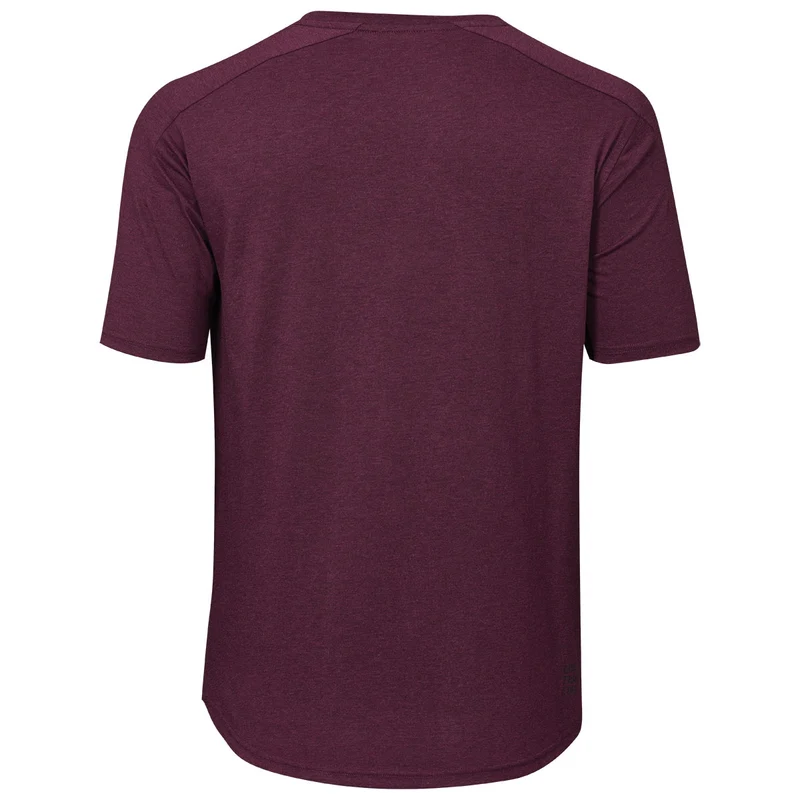 Flow Censored Tech Tee raisin