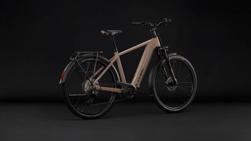 Cube Nuride Hybrid Pro 800 Wh E-Trekkingbike Diamant 28" cappuccino´n´black