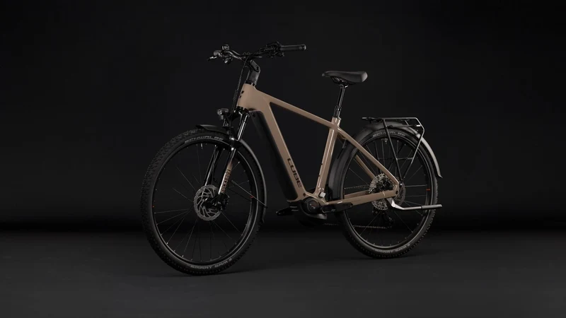Cube Nuride Hybrid Pro 800 Wh E-Trekkingbike Diamant 28" cappuccino´n´black