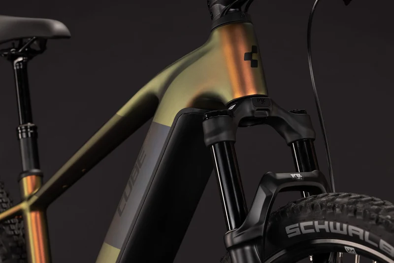 Cube Reaction Hybrid SLX 800 Wh E-Bike Hardtail Diamant autumn´n´black