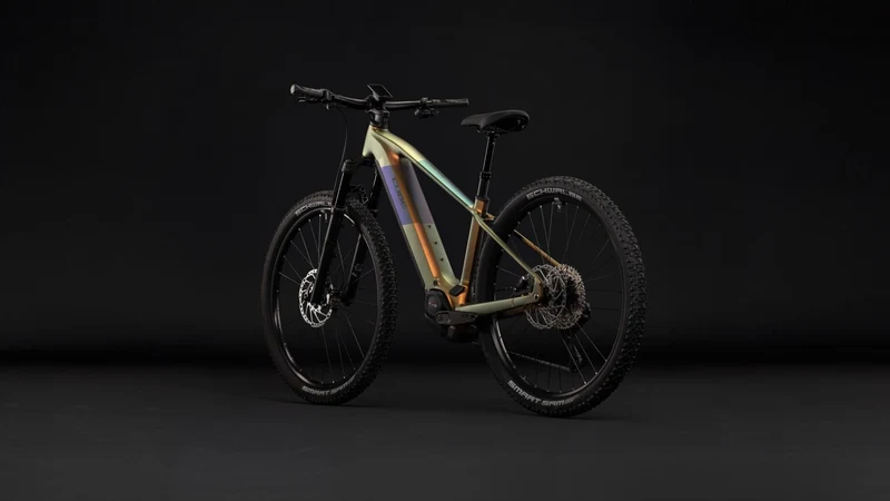 Cube Reaction Hybrid SLX 800 Wh E-Bike Hardtail Diamant autumn´n´black